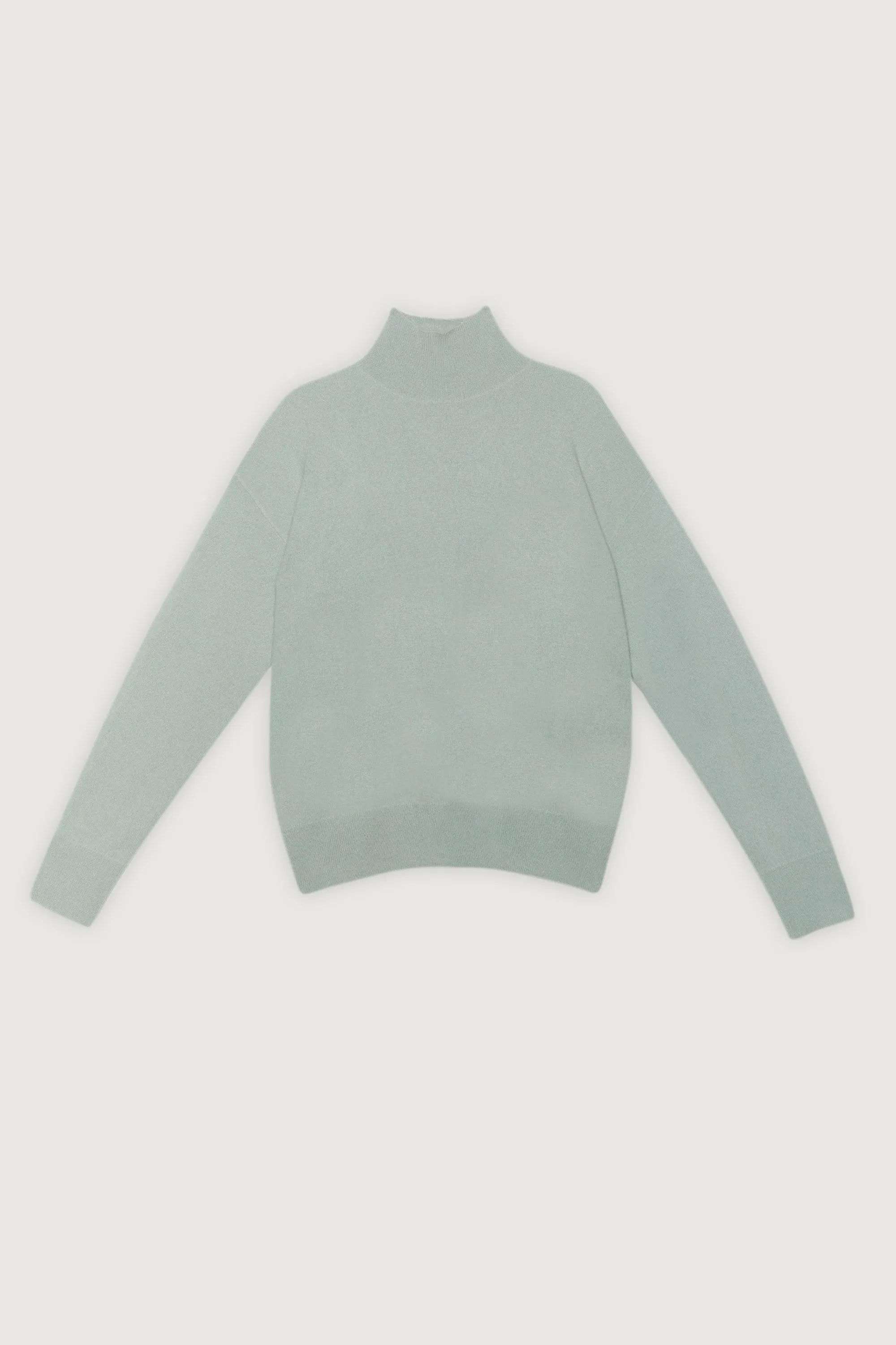 100% CASHMERE TURTLENECK SWEATER