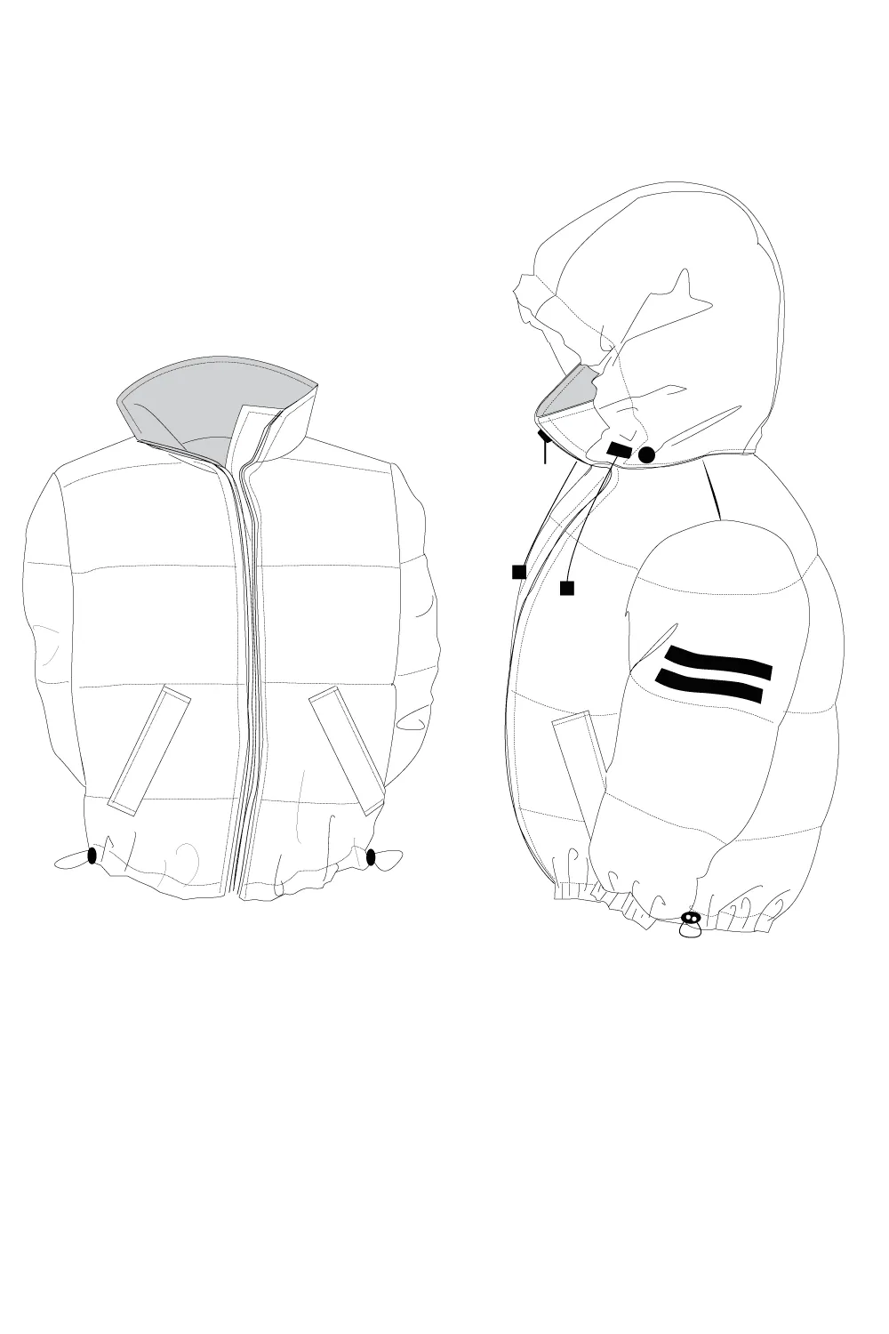 2108 // Puffer Jacket