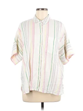 3/4 Sleeve Button-Down Shirt