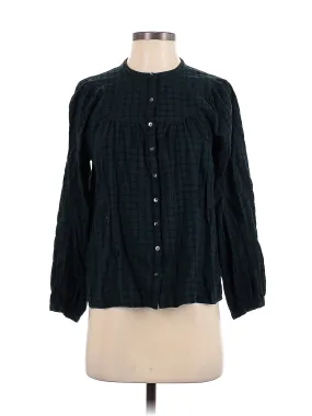 3/4 Sleeve Button-Down Shirt