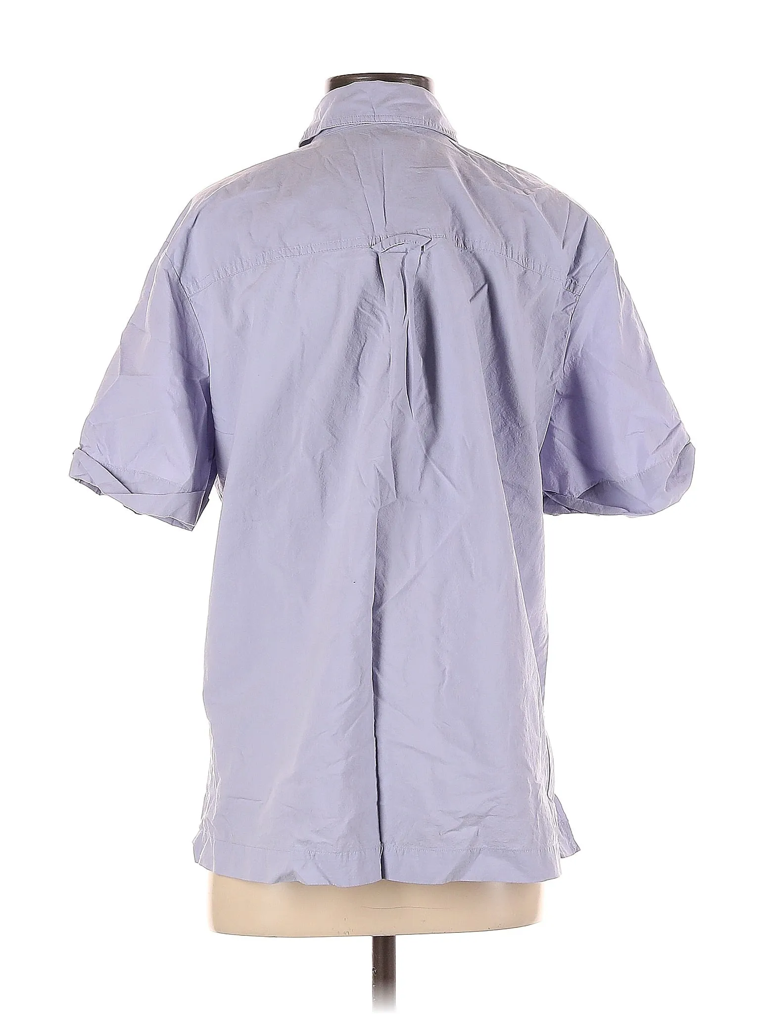 3/4 Sleeve Button-Down Shirt