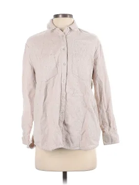 3/4 Sleeve Button-Down Shirt