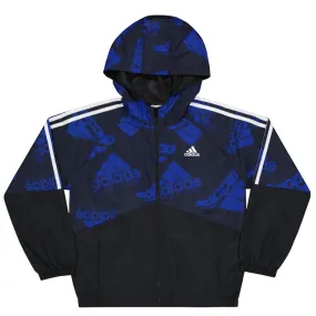 adidas - Kids' (Youth) AOP Full Zip Windbreaker Jacket (GA8202)