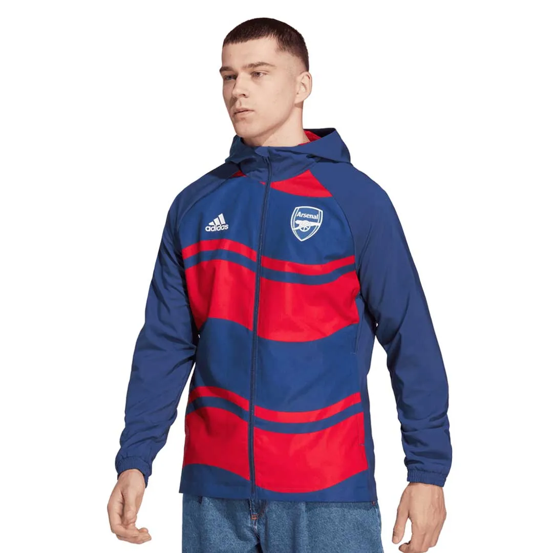 adidas - Men's Arsenal FC 22/23 Windbreaker Jacket (HT7156)