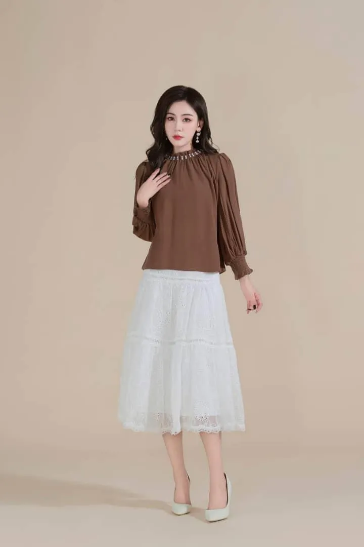 Annalie Turtleneck Blouse