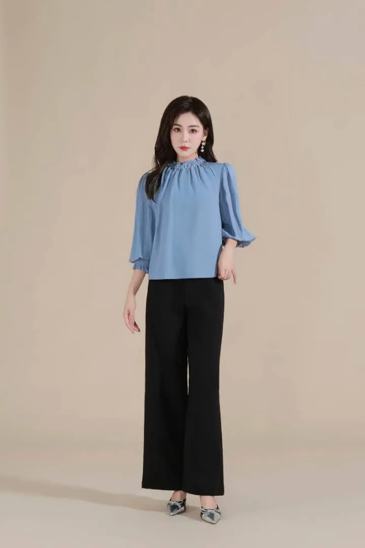 Annalie Turtleneck Blouse