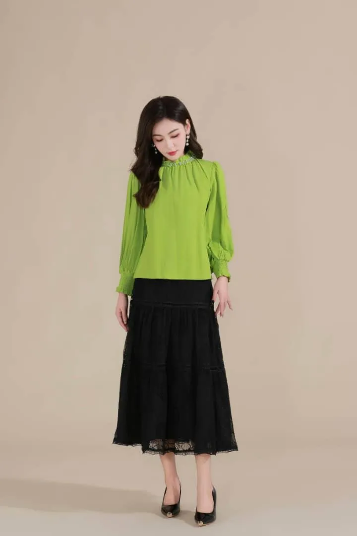 Annalie Turtleneck Blouse