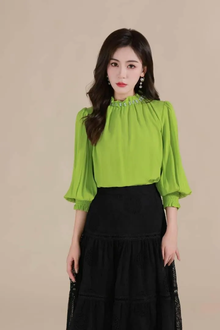 Annalie Turtleneck Blouse