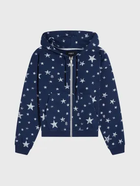 BARRY'S NAVY STAR HOODIE