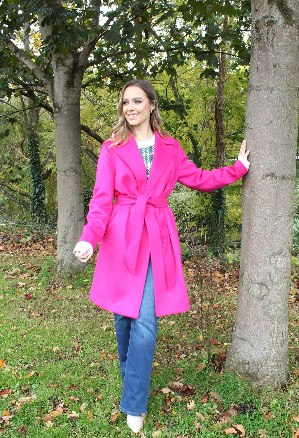 BELTED MIDI-LENGTH COAT