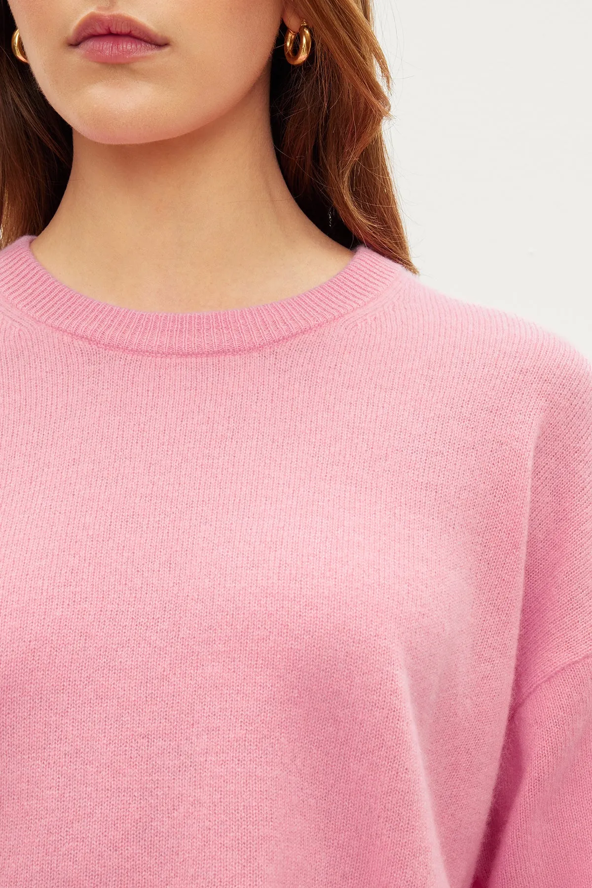 BLAKE CASHMERE CREW NECK SWEATER