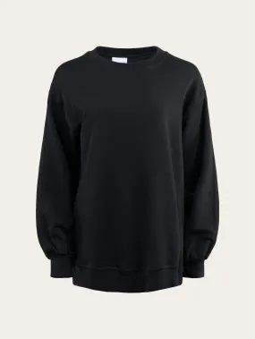 Boxy sweatshirt - Black Jet