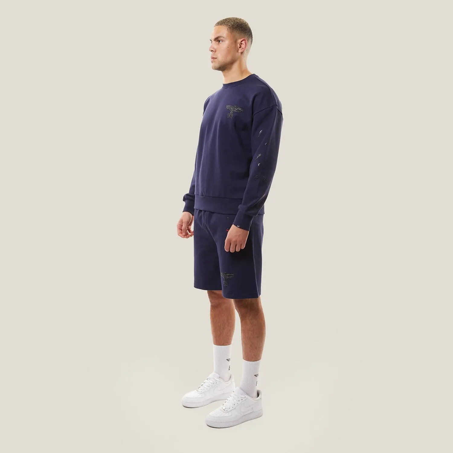 BOY TINT SWEATSHIRT - NAVY