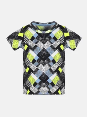 Boys AOP Round neck tee