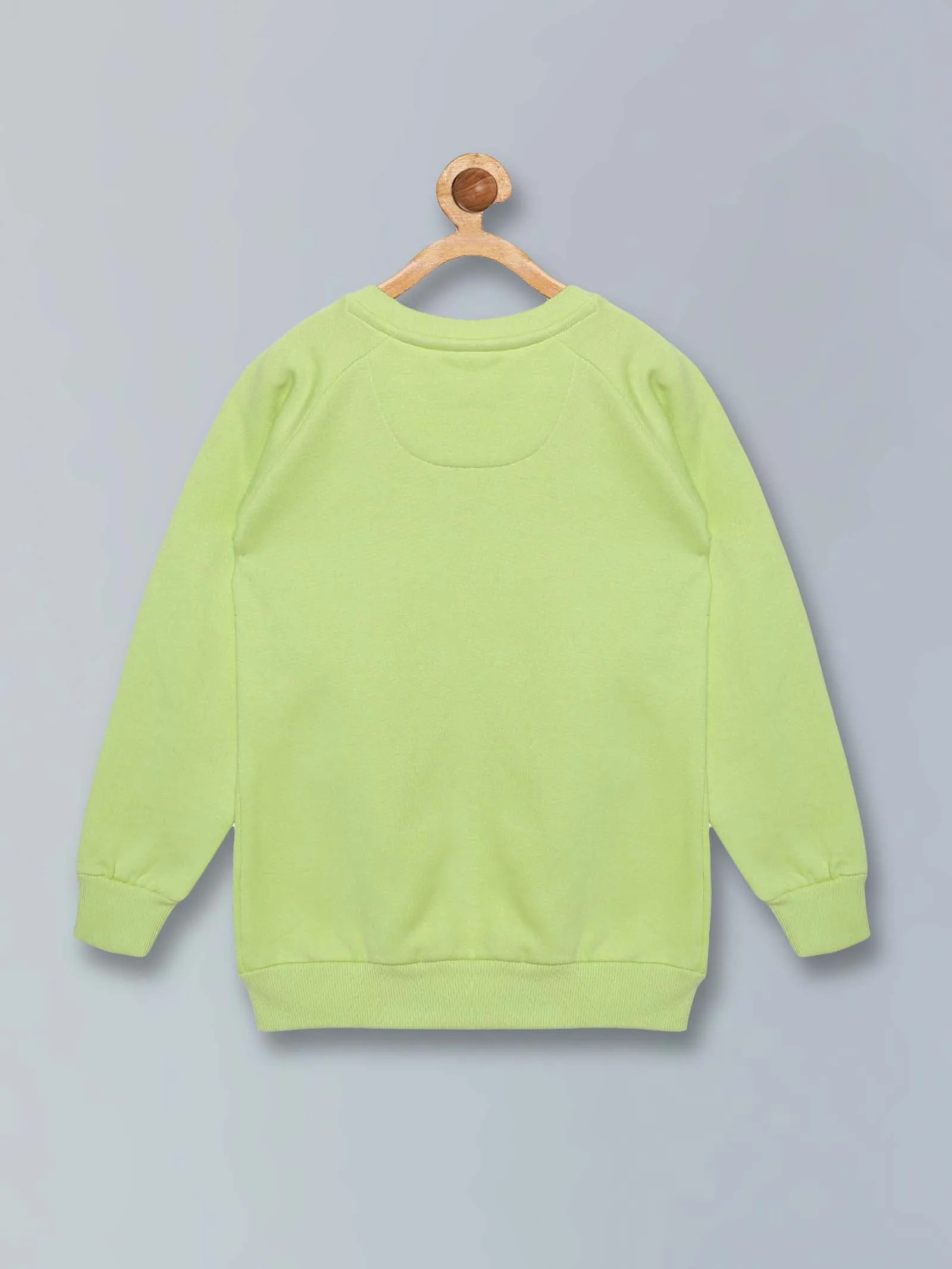 Boys Round Neck Sweatshirt With Print