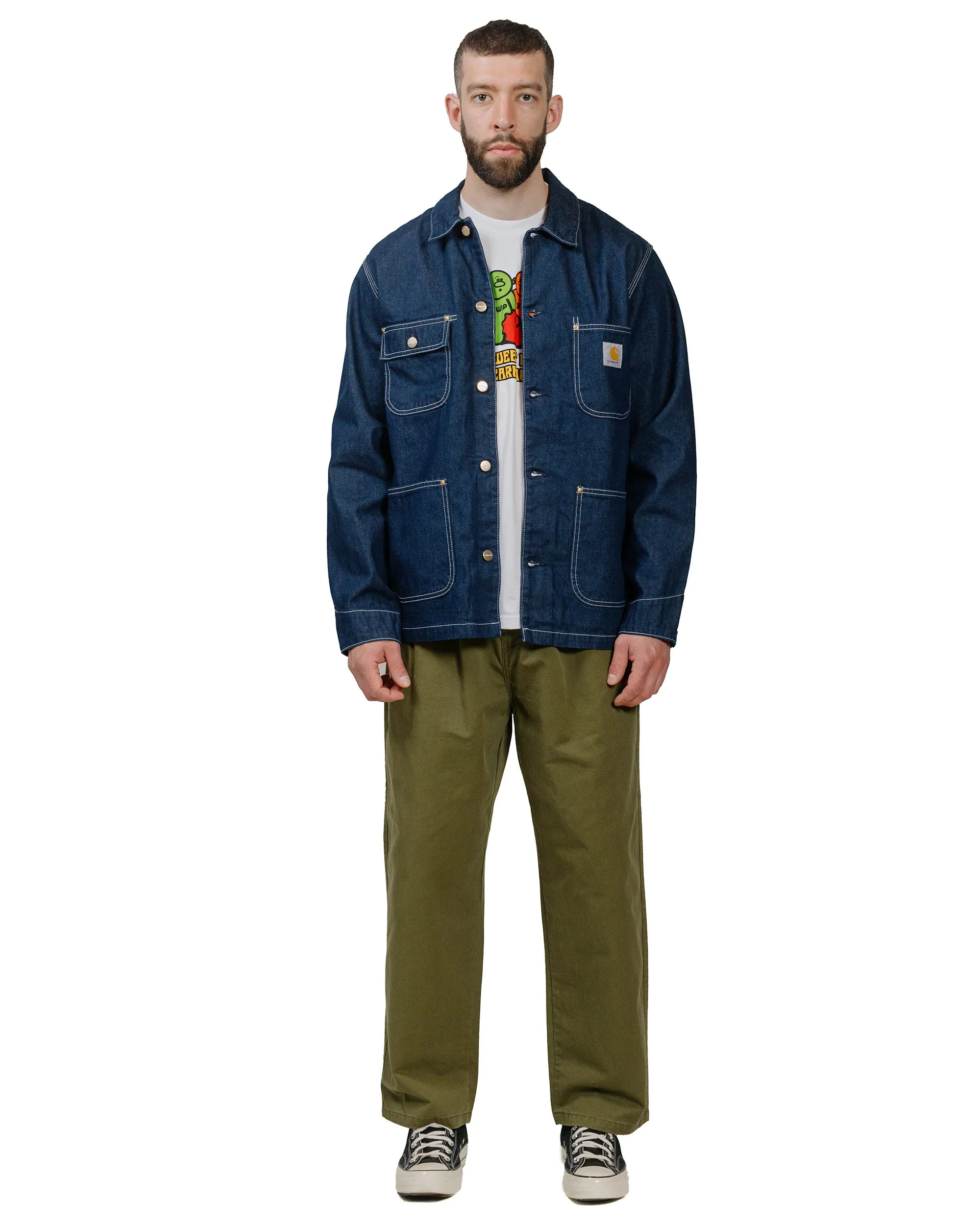 Carhartt W.I.P. OG Chore Coat Denim Blue One Wash