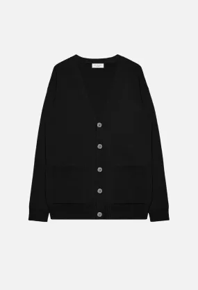 Cashmere Cardigan / Black