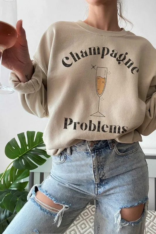 CHAMPAGNE PROBLEMS GRAPHIC SWEATSHIRT