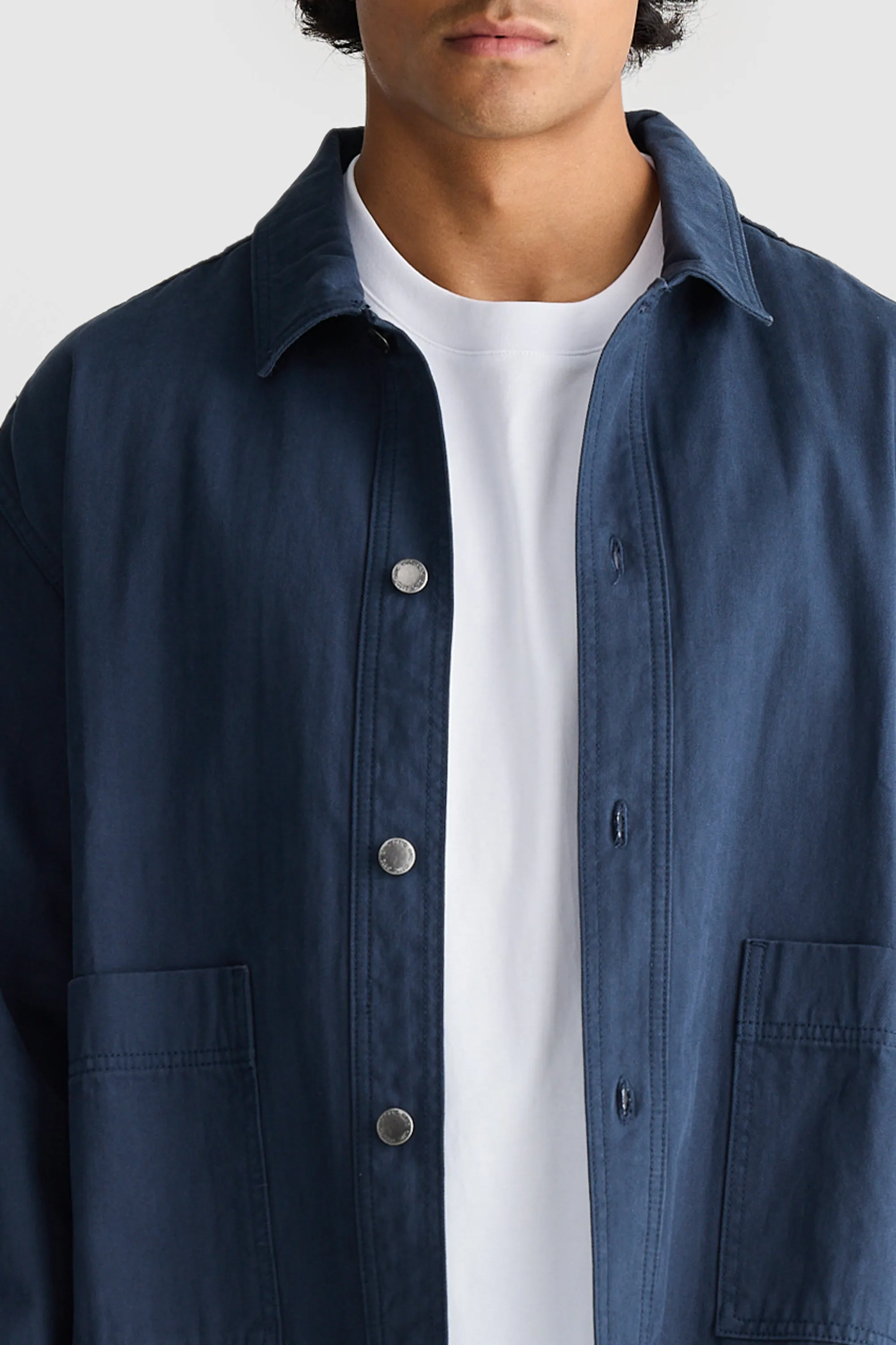 Denver Twill Jacket Navy