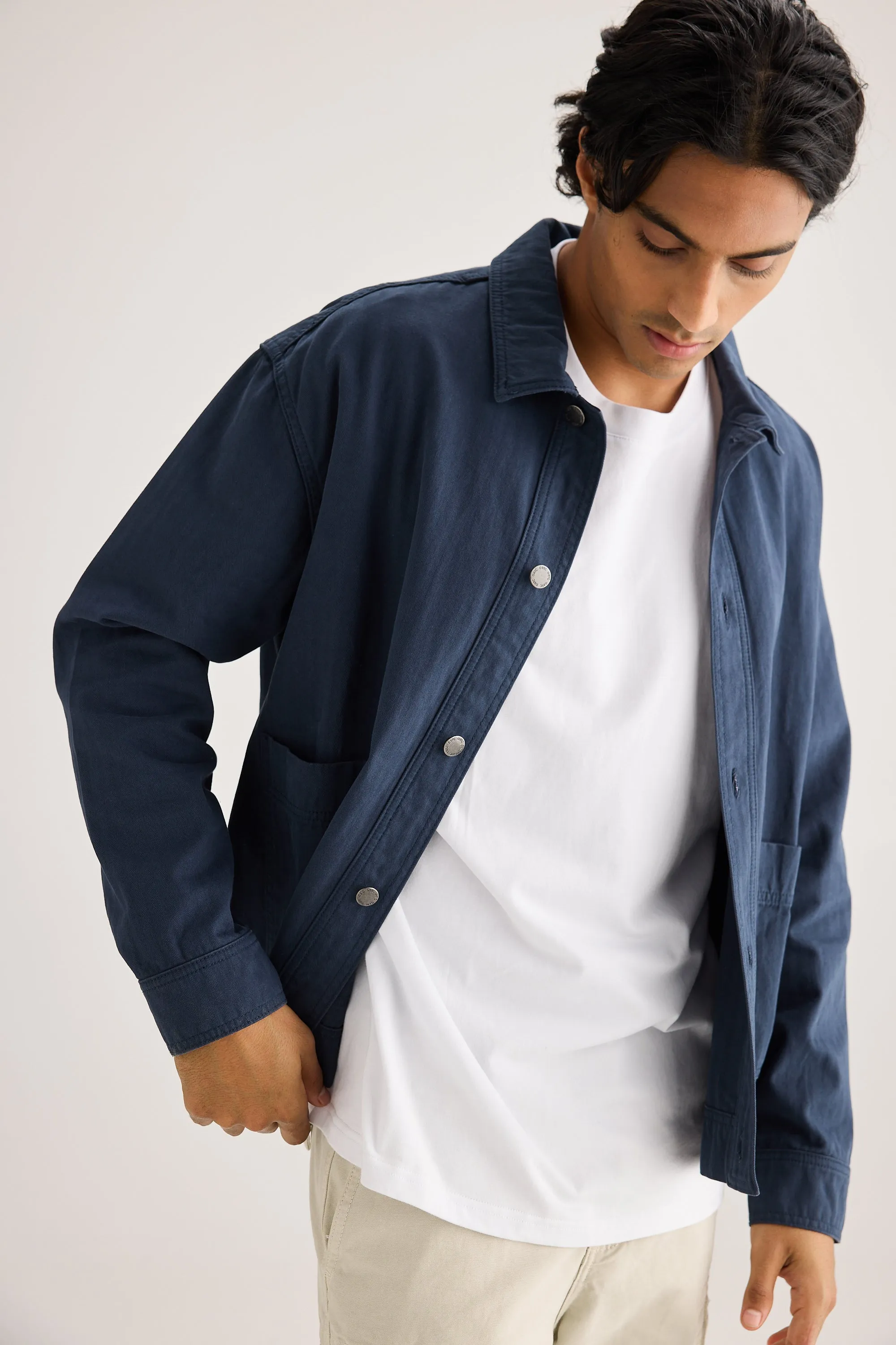 Denver Twill Jacket Navy