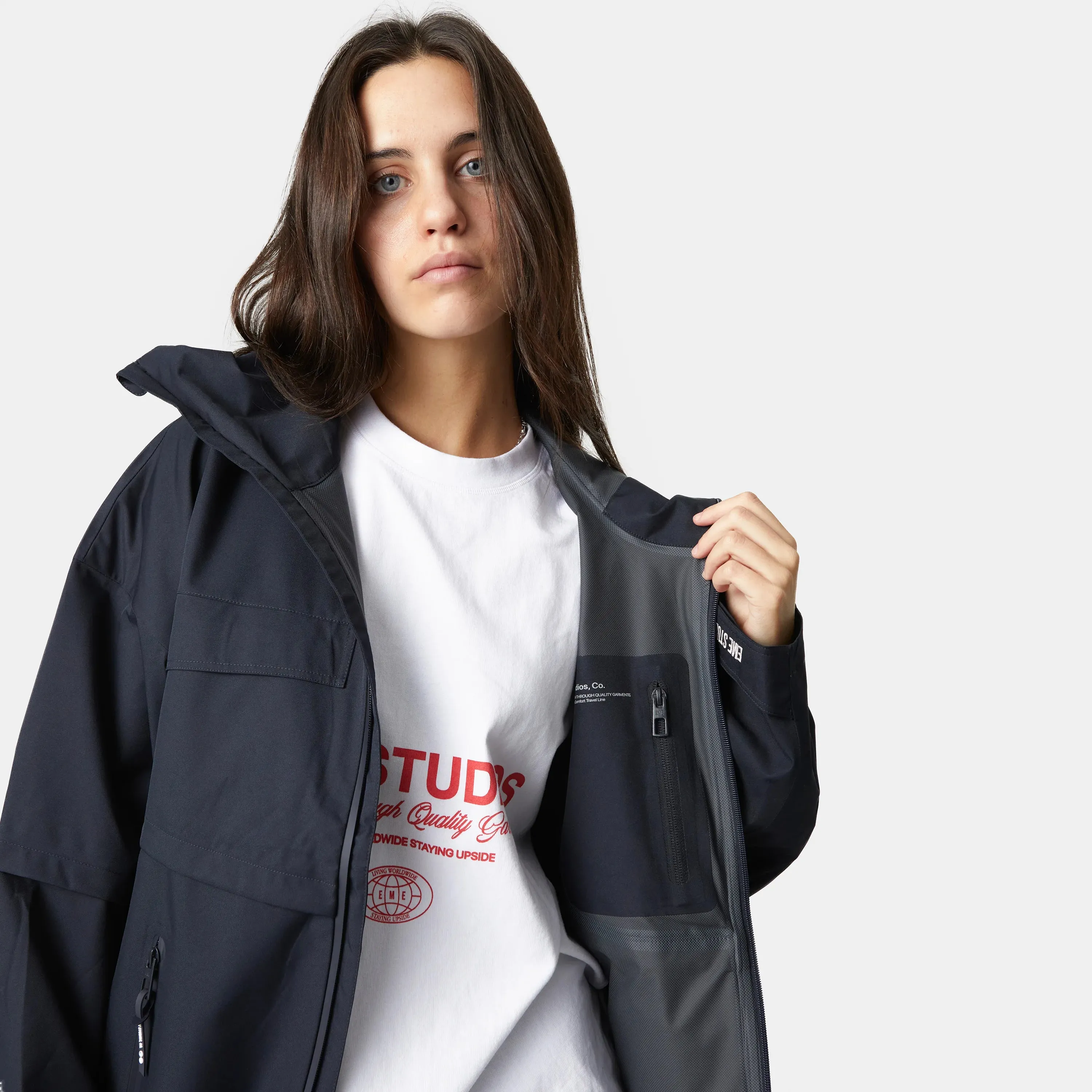 F - 5135 Navy Windbreaker