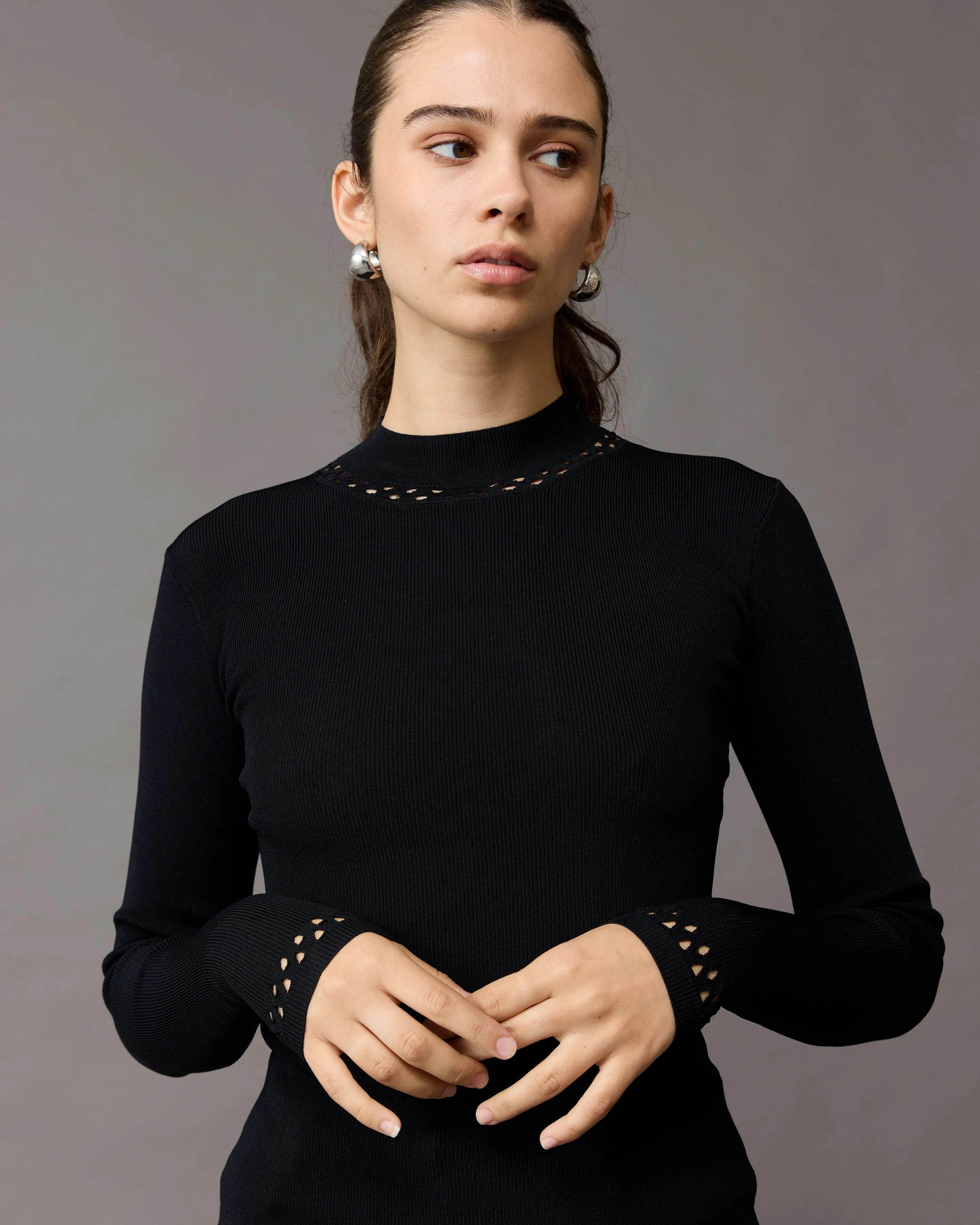 FABIENNE TURTLENECK BLACK