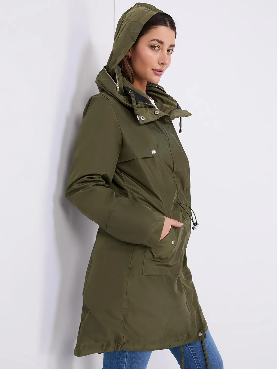 Hooded Anorak Jacket