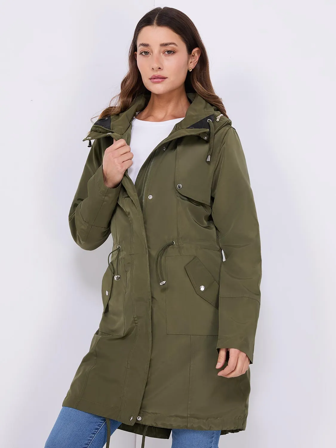 Hooded Anorak Jacket