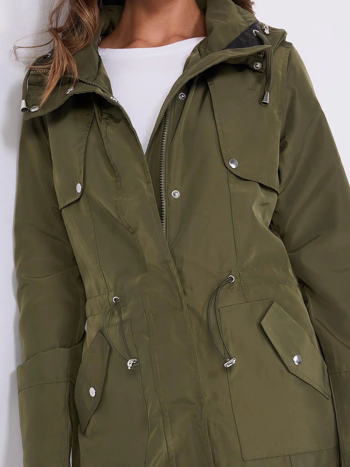 Hooded Anorak Jacket