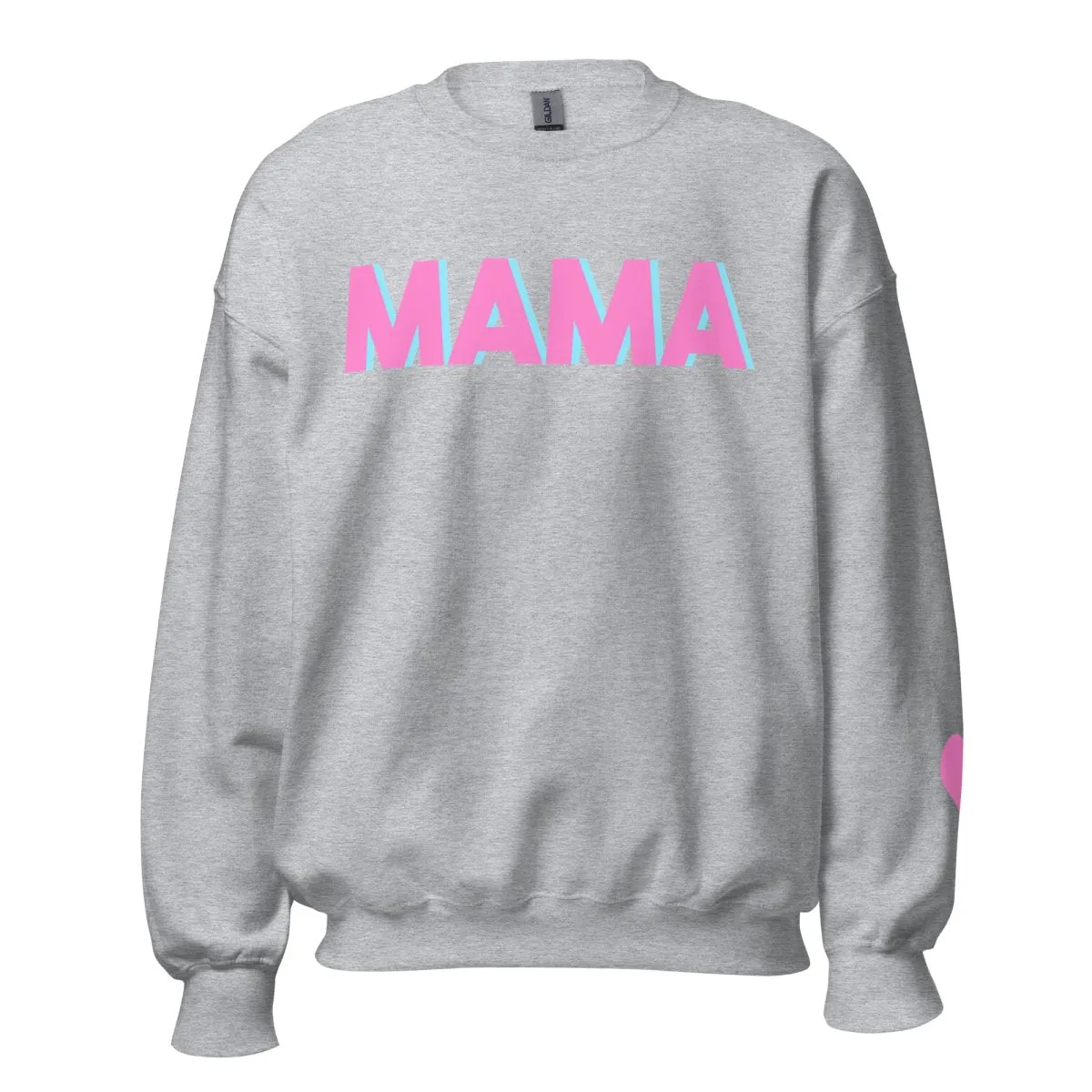 Initialed 'Mama' Crewneck Sweatshirt