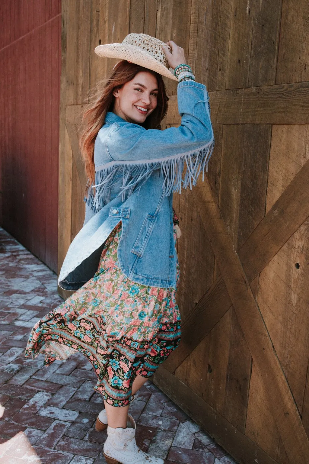 Jackson Hole Button Down Jacket - Denim