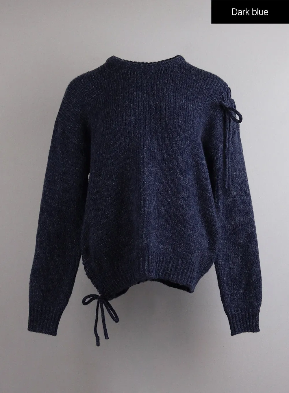 Knit Round Neck Long Sleeve Sweater OJ417