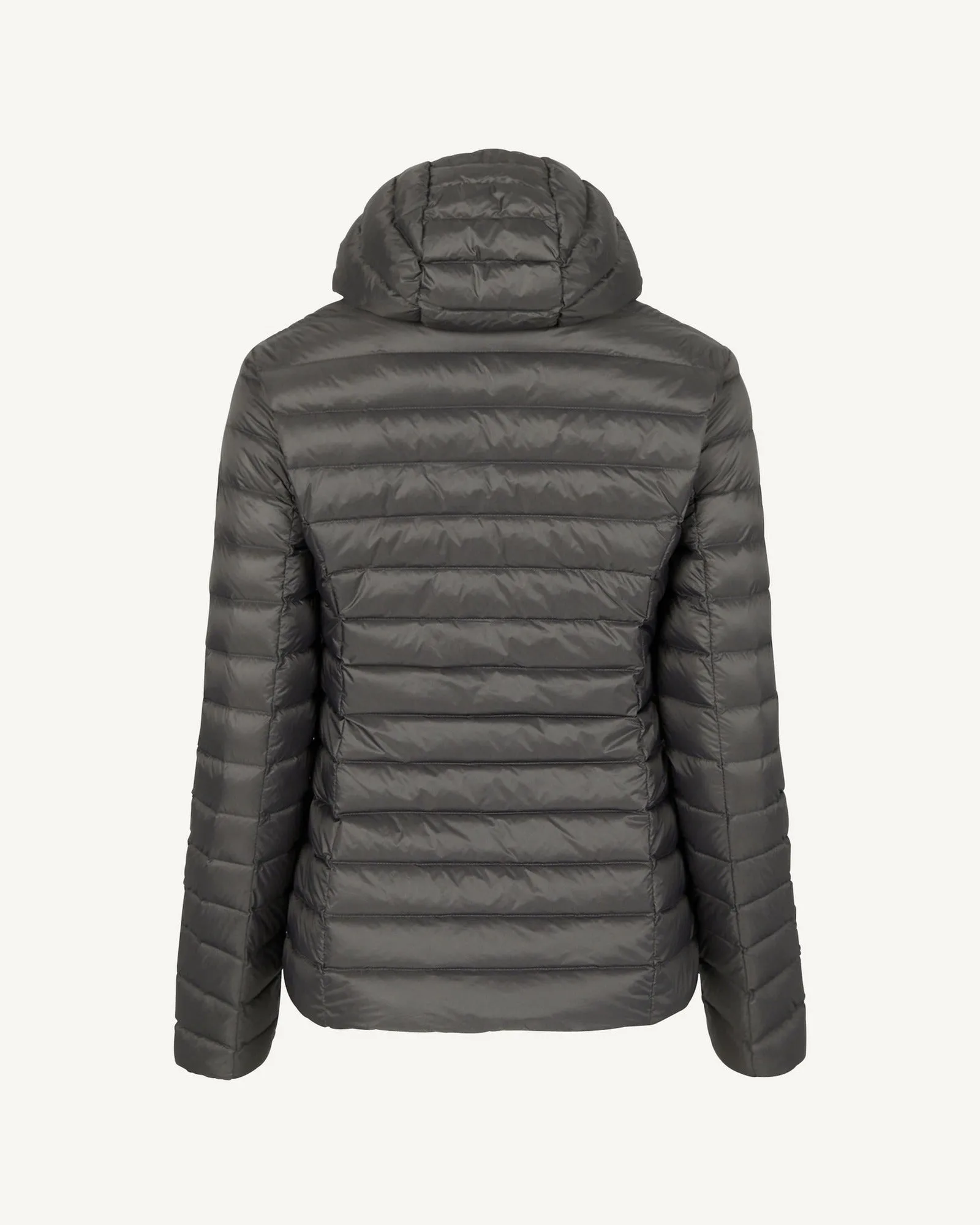 Lightweight hooded down jacket Anthracite Cloe