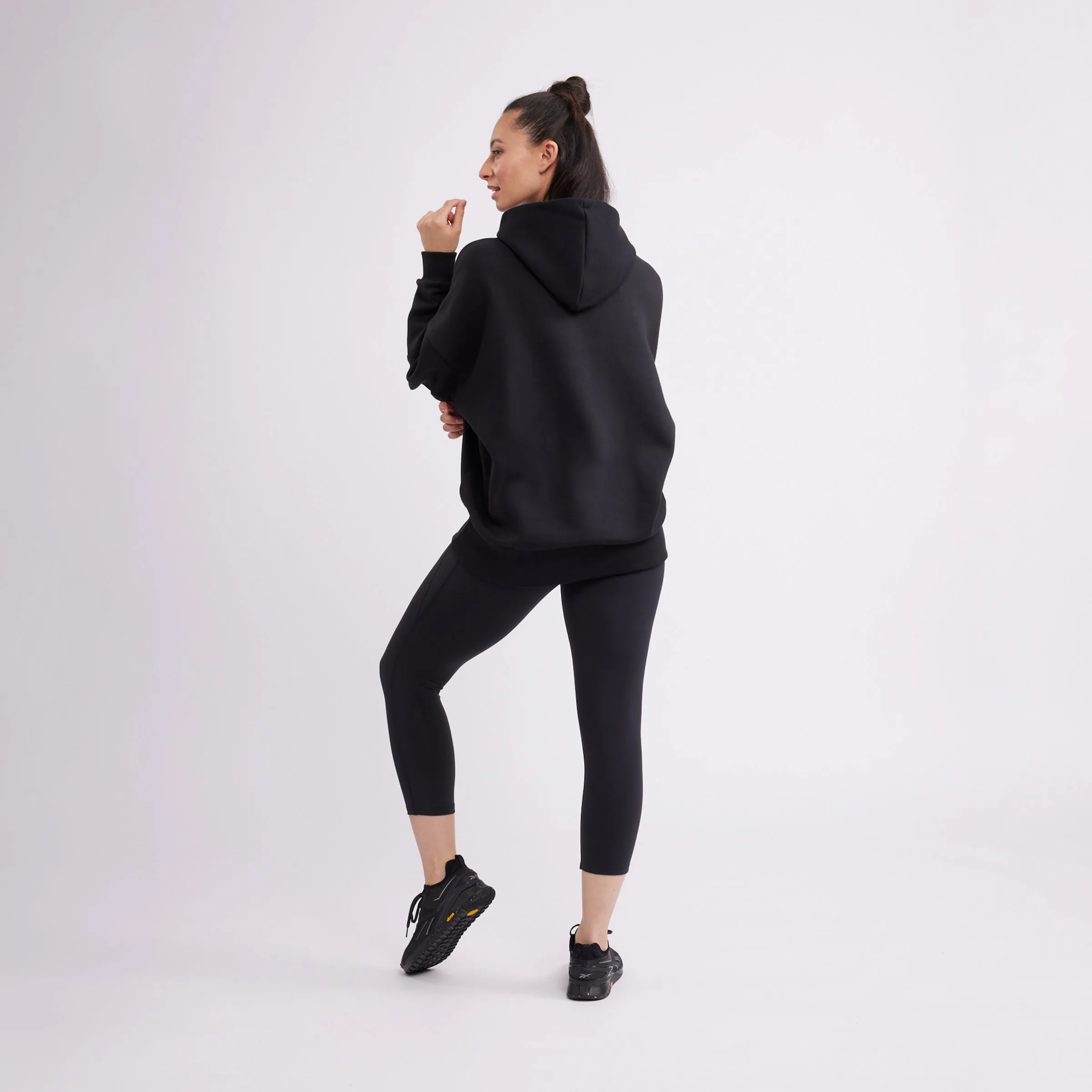 Lux Oversized Hoodie Black