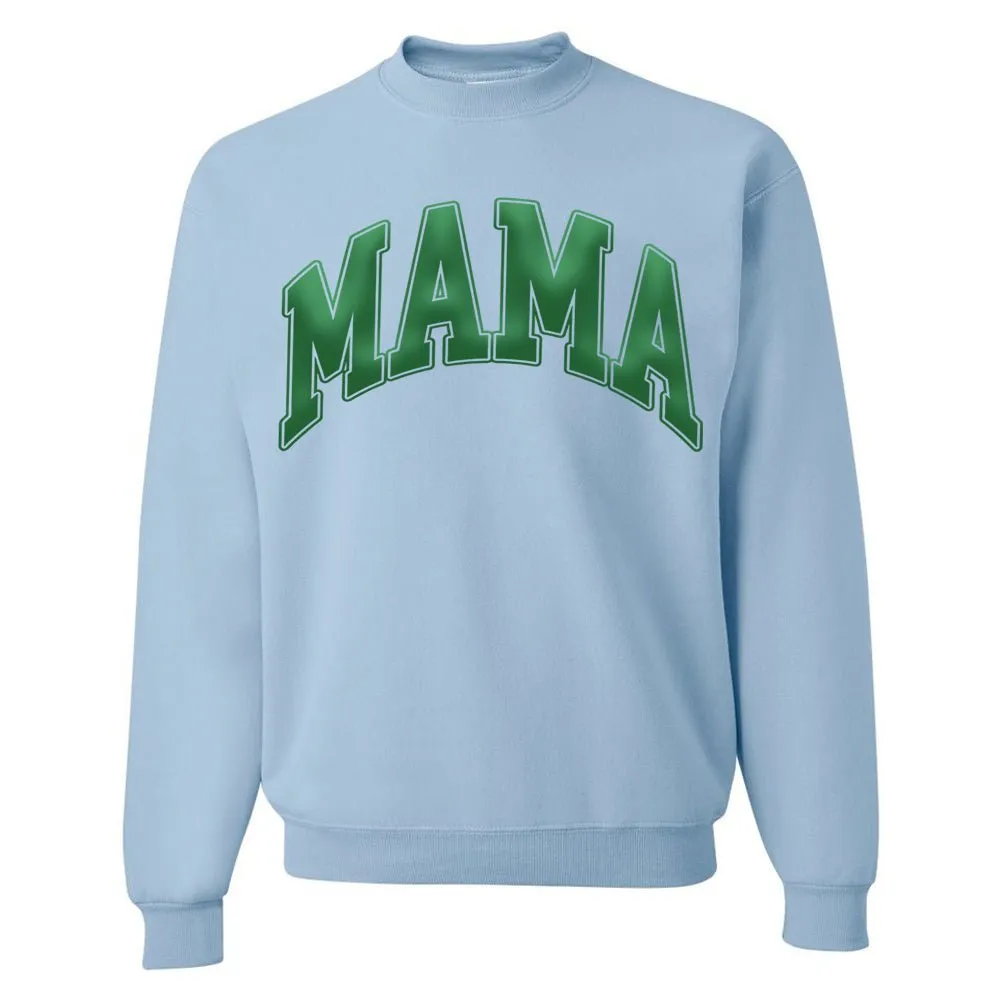 'Mama' PUFF Crewneck Sweatshirt