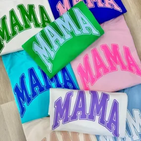 'Mama' PUFF Crewneck Sweatshirt