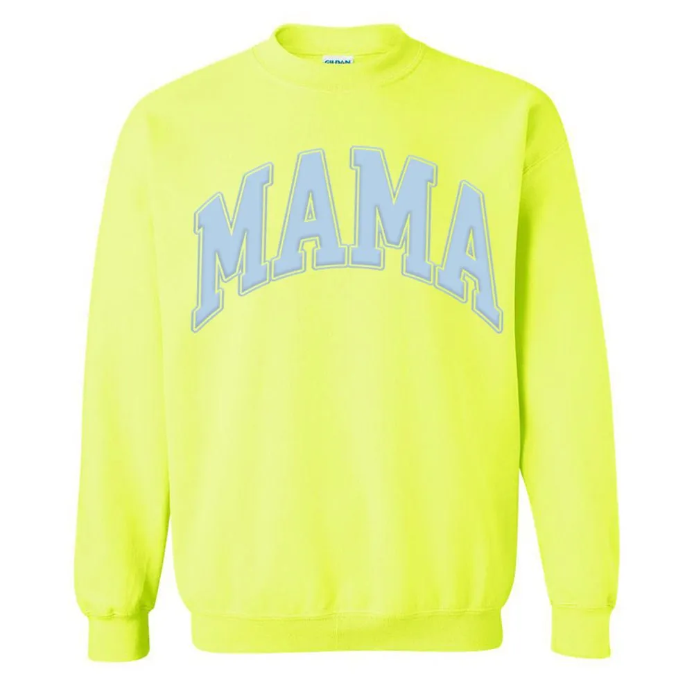 'Mama' PUFF Crewneck Sweatshirt