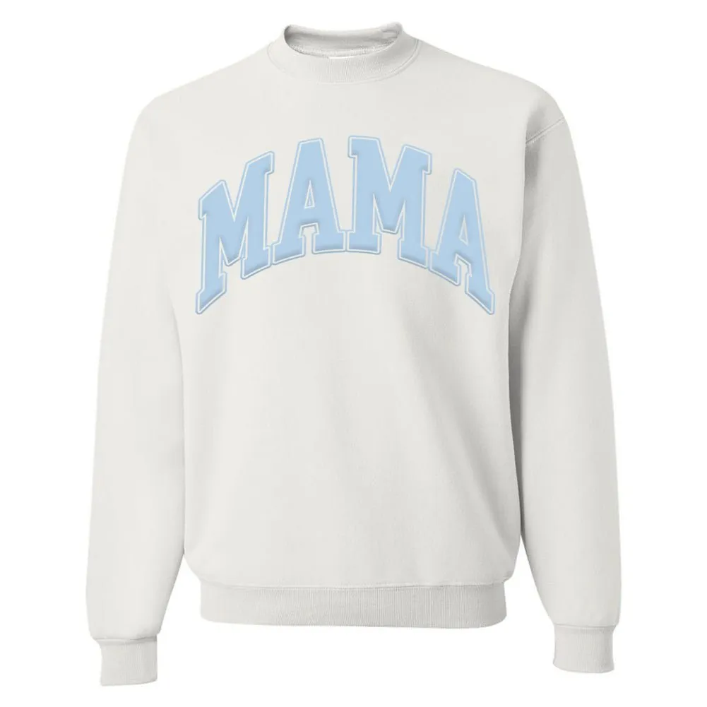 'Mama' PUFF Crewneck Sweatshirt