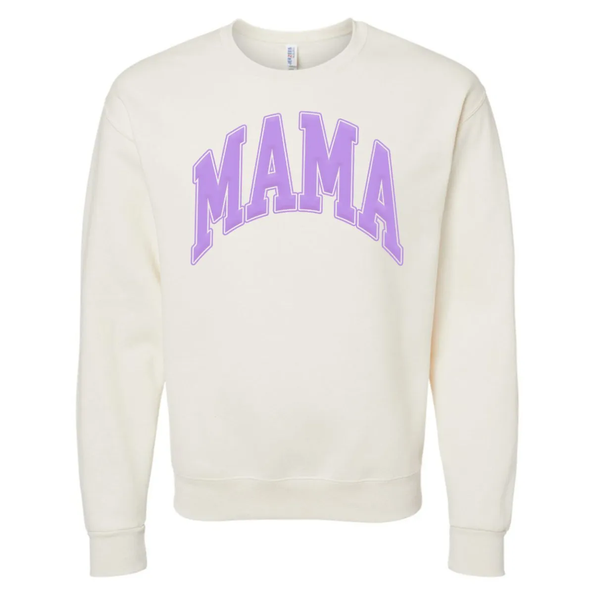 'Mama' PUFF Crewneck Sweatshirt