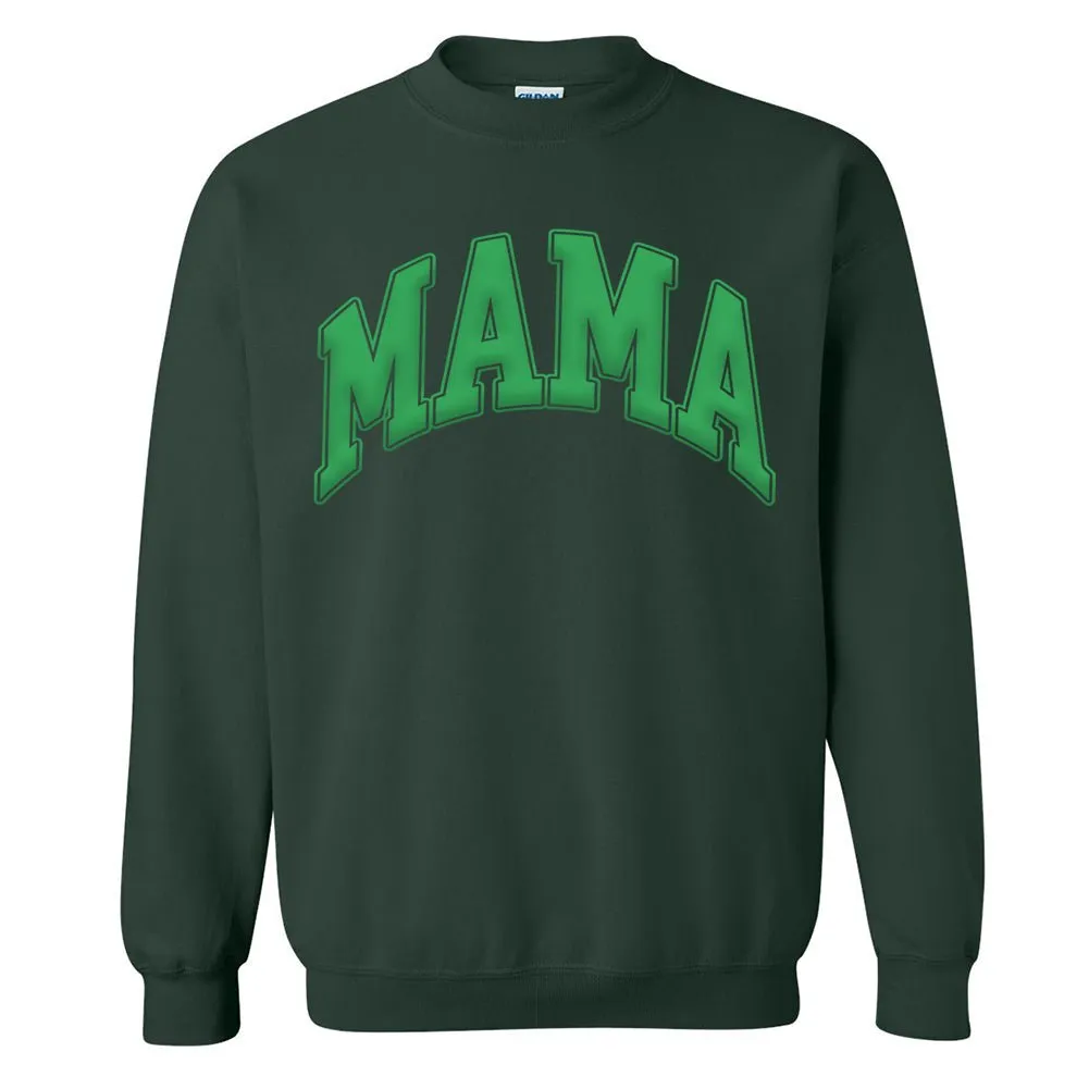 'Mama' PUFF Crewneck Sweatshirt