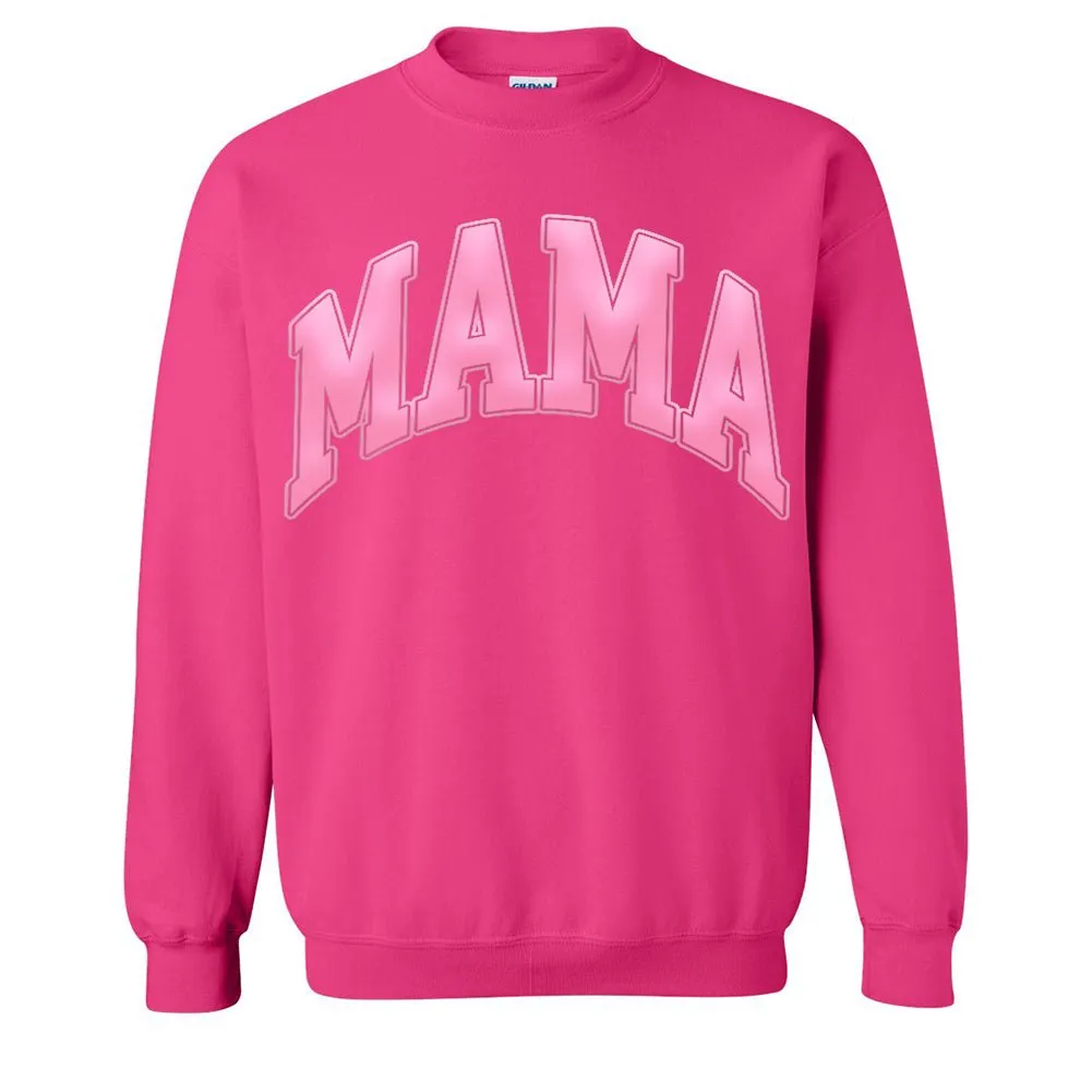 'Mama' PUFF Crewneck Sweatshirt