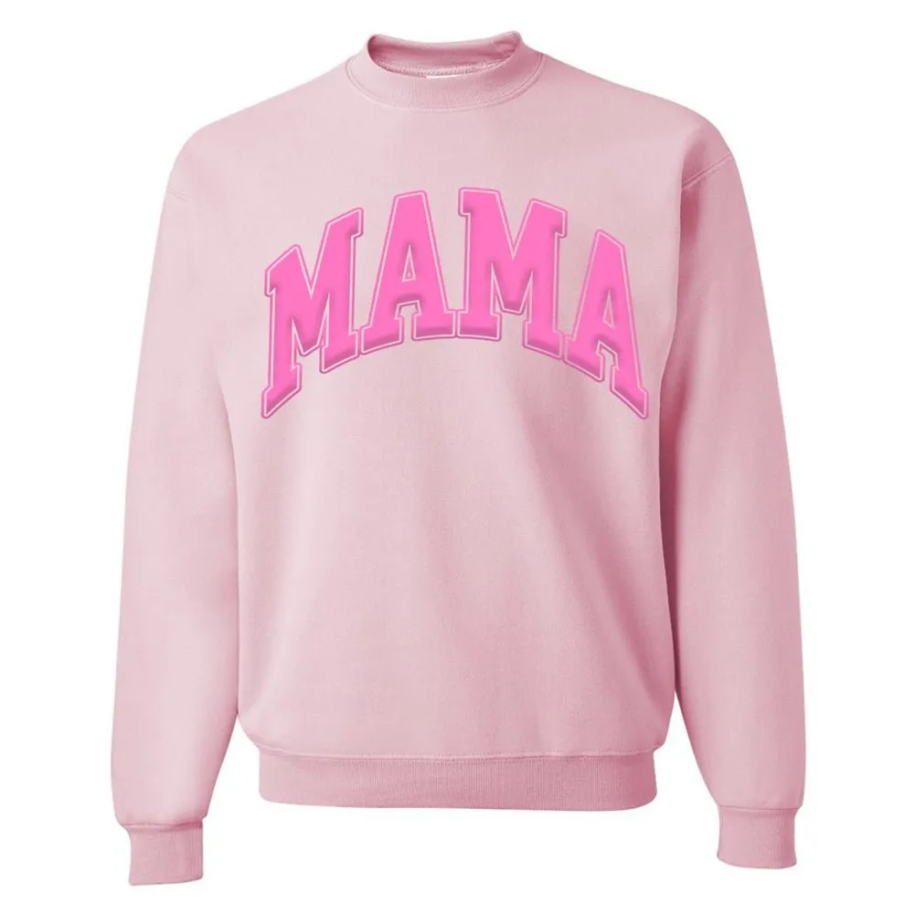 'Mama' PUFF Crewneck Sweatshirt