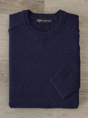 Mens Premium Crew Neck Golf Sweater