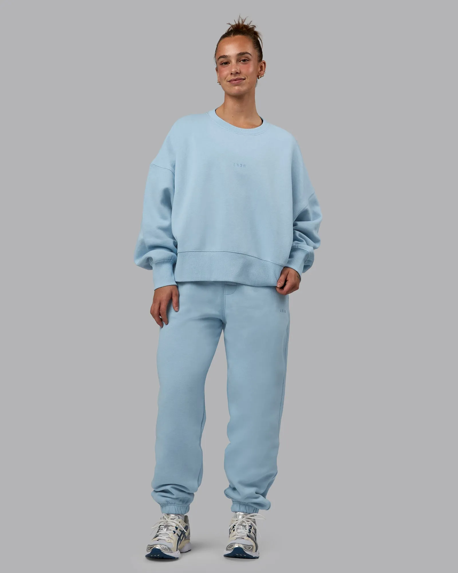 MVP Oversized Sweater - Glacial Blue