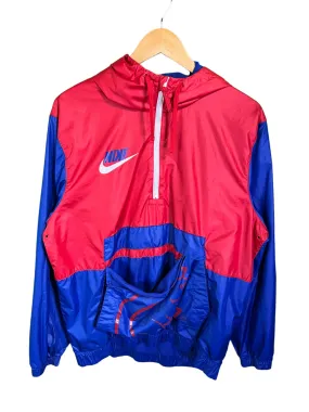 Nike Chicago Cubs Quarter Zip Windbreaker Jacket Size Medium