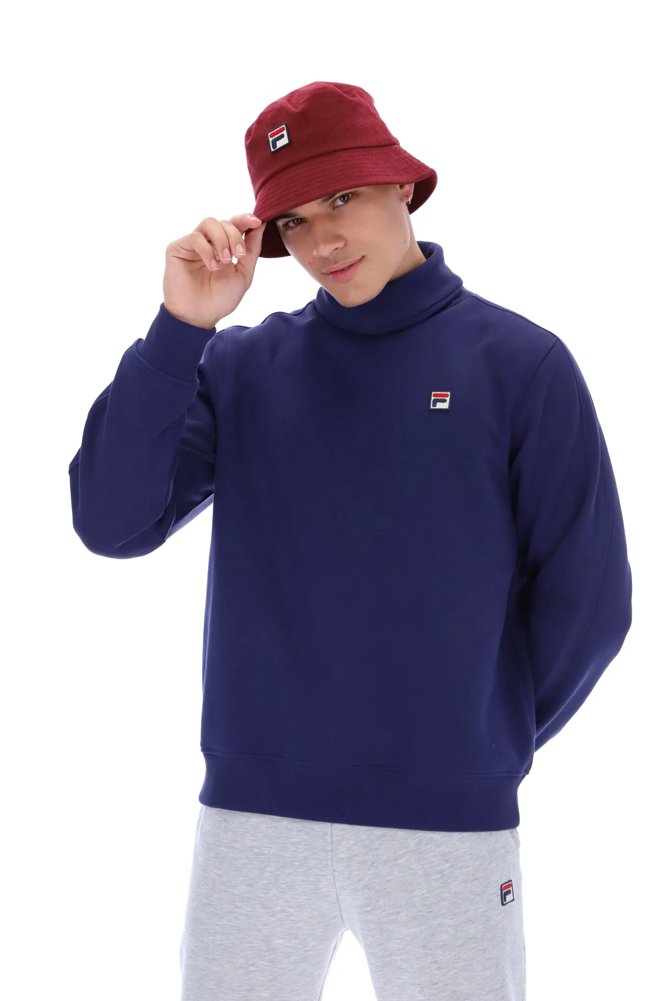 Noah Fleece Roll Neck Sweater