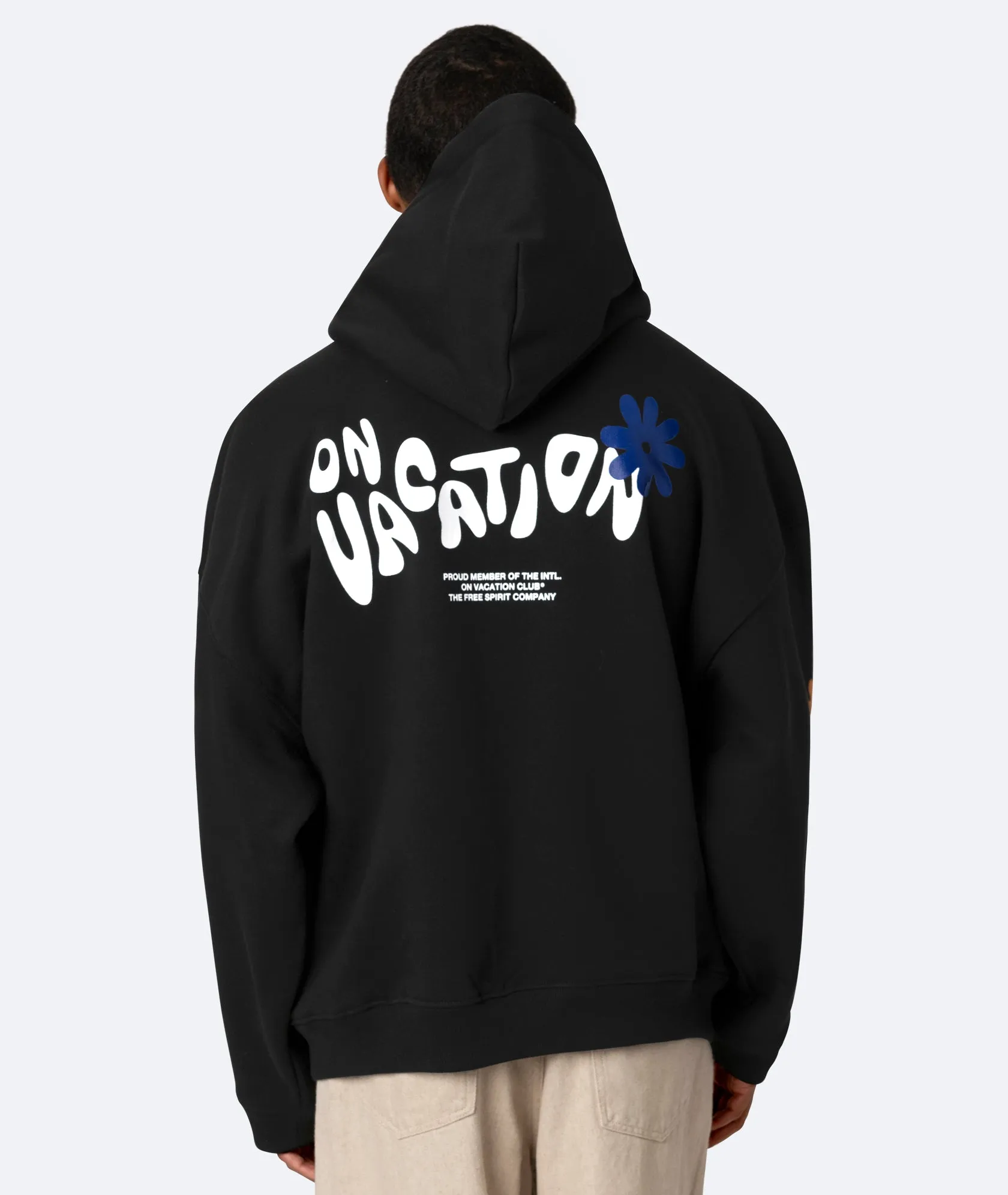 Patch Hoodie - Black