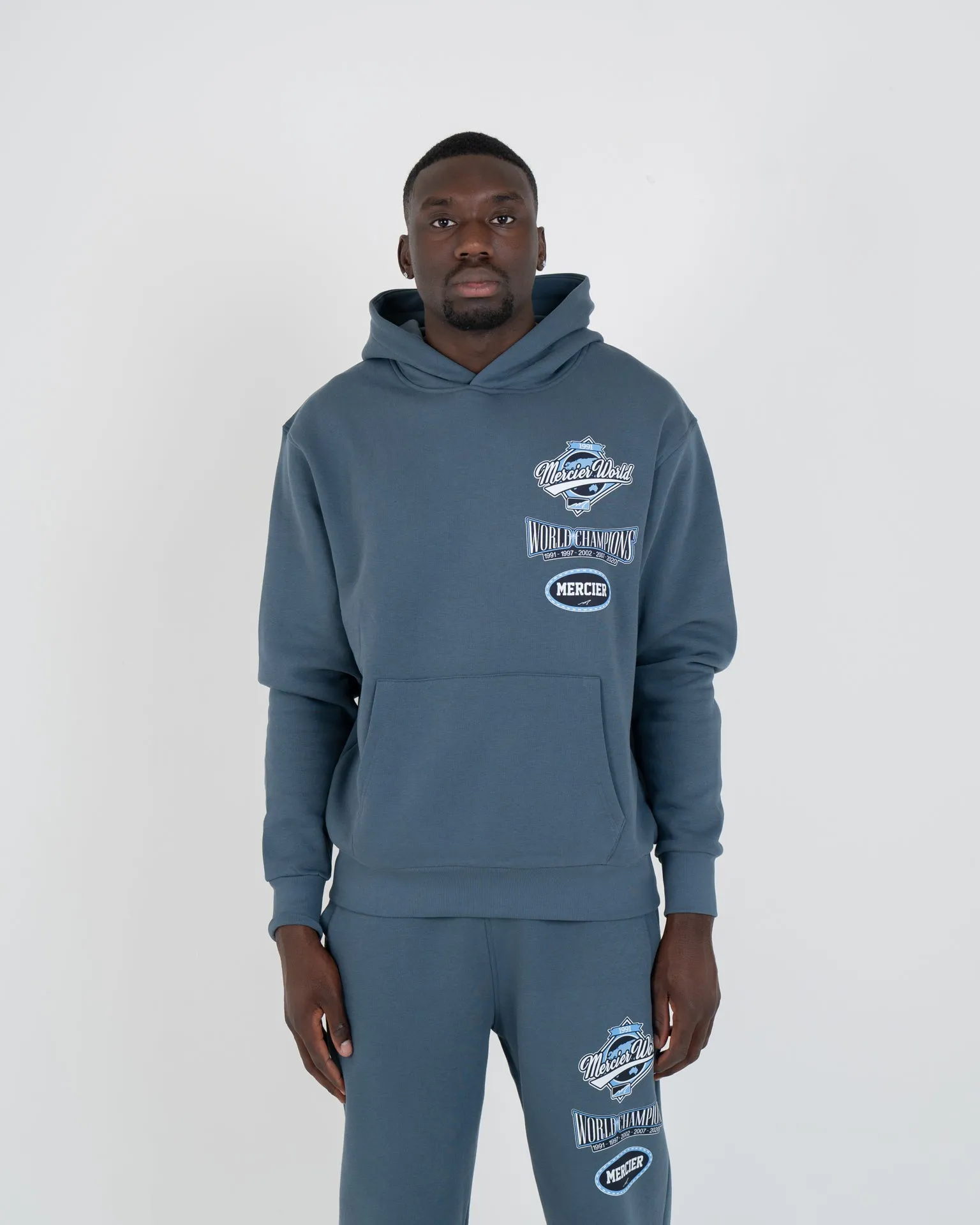 Petrol Mercier World Hoodie