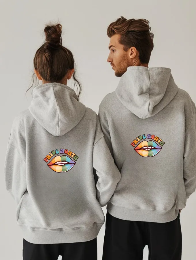 PRIDE HOODIE - GREY - UNISEX