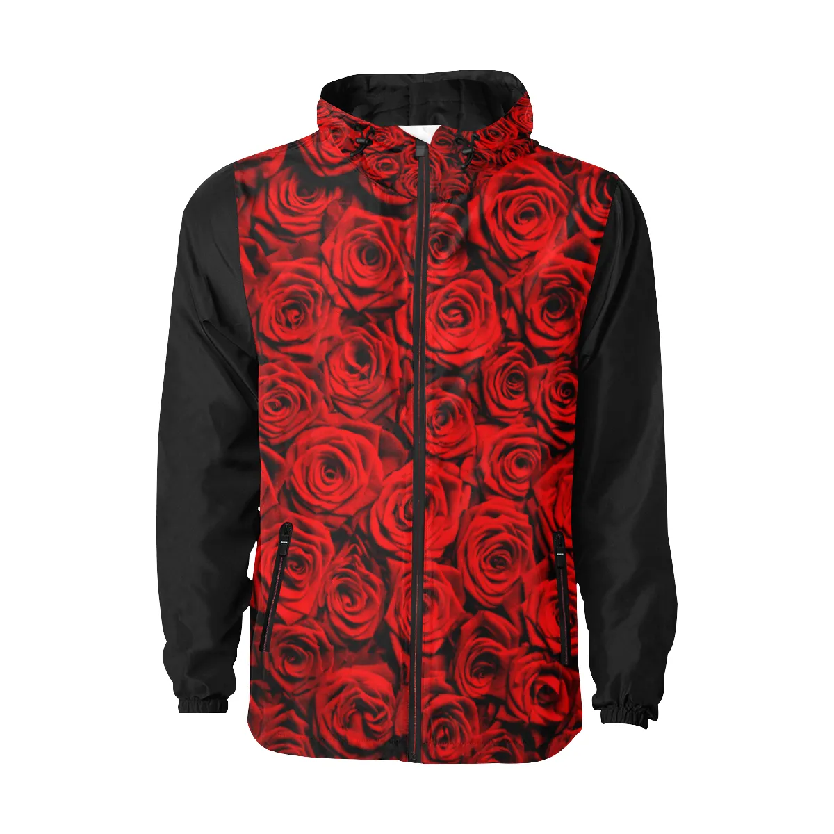 Red Roses Windbreaker